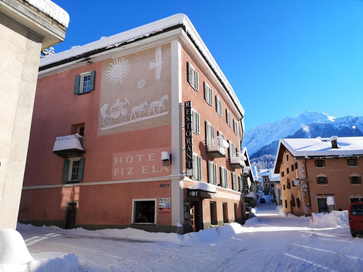 Historisches Hotel Piz Ela Berguen Ngoại thất bức ảnh